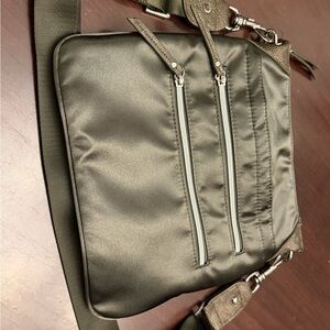 Chico's Olive Green Crossbody Bag